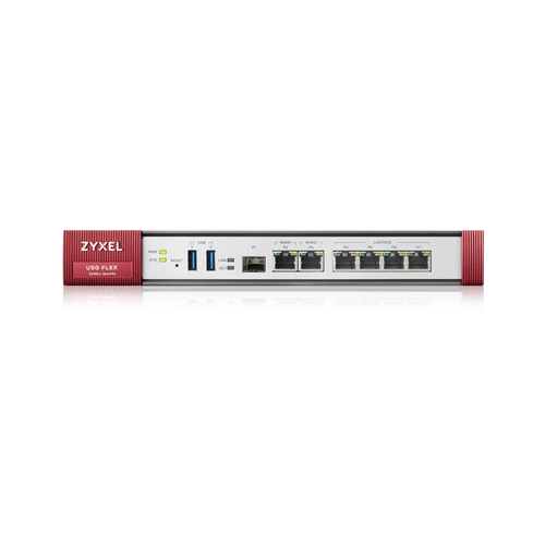 ZyXEL USGFLEX200 4xGbE LAN/DMZ 2xWAN 1xSFP 2xUSB port Tűzfal + UTM Licensz bundle